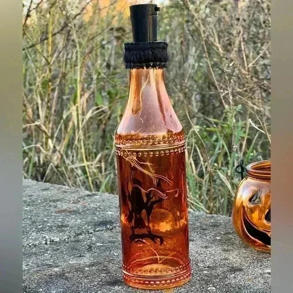 NEW Light Up - Halloween Spooky Tree Apothecary Spell Jar - Potion Bottle Art - Picture 12 of 13